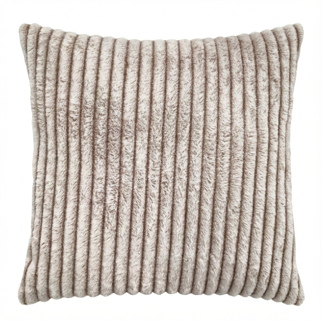 Ladies Decorative Pillow with Striped Pattern Bowlift