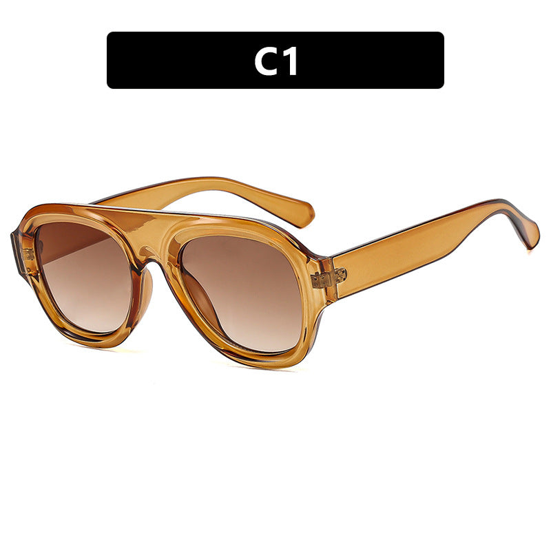 Women's oversized sunglasses with modern design and UV protection Bowlift