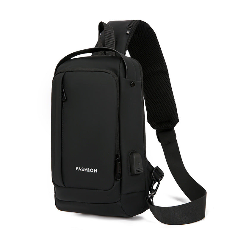 Compact Water-Resistant Sling Backpack Bowlift