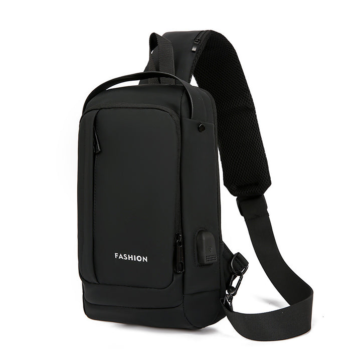 Compact Water-Resistant Sling Backpack Bowlift