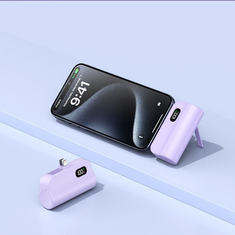Compact Dual Charge Power Bank with Digital Display Bowlift