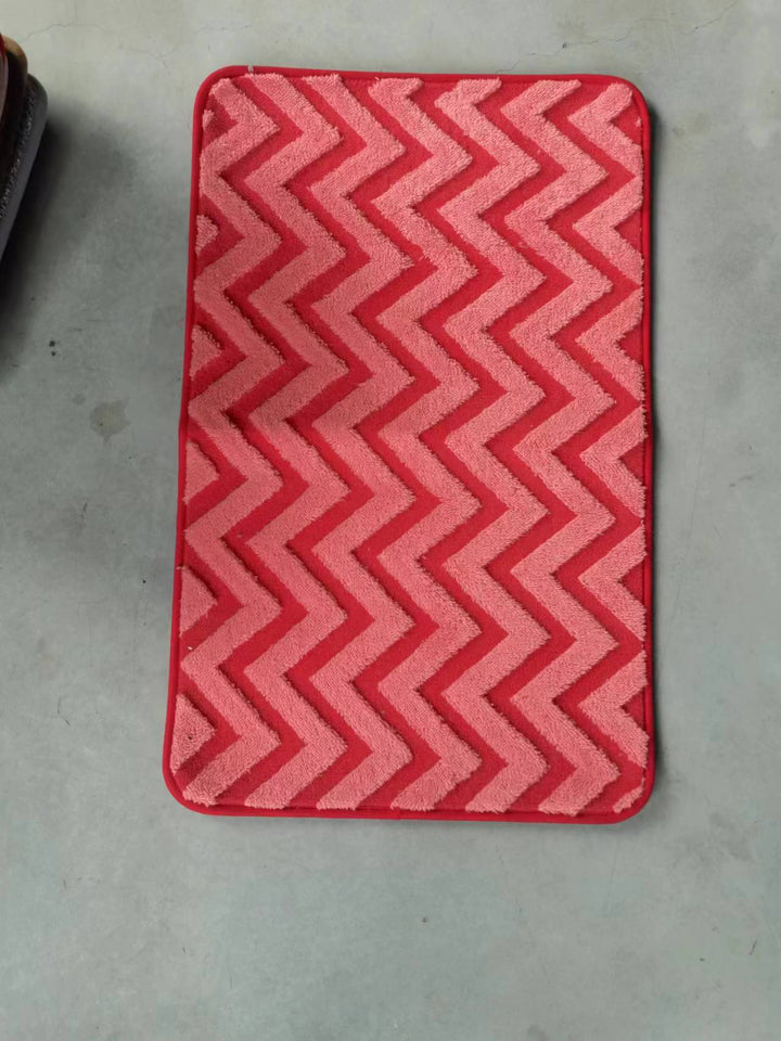 Chevron Pattern Anti-Slip Bath Mat Bowlift