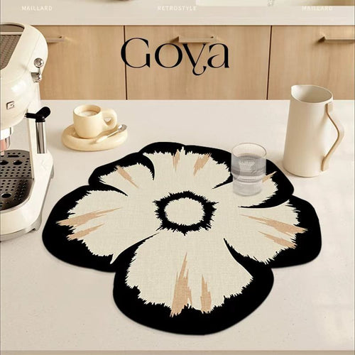Artistic Flower-Shaped Placemats