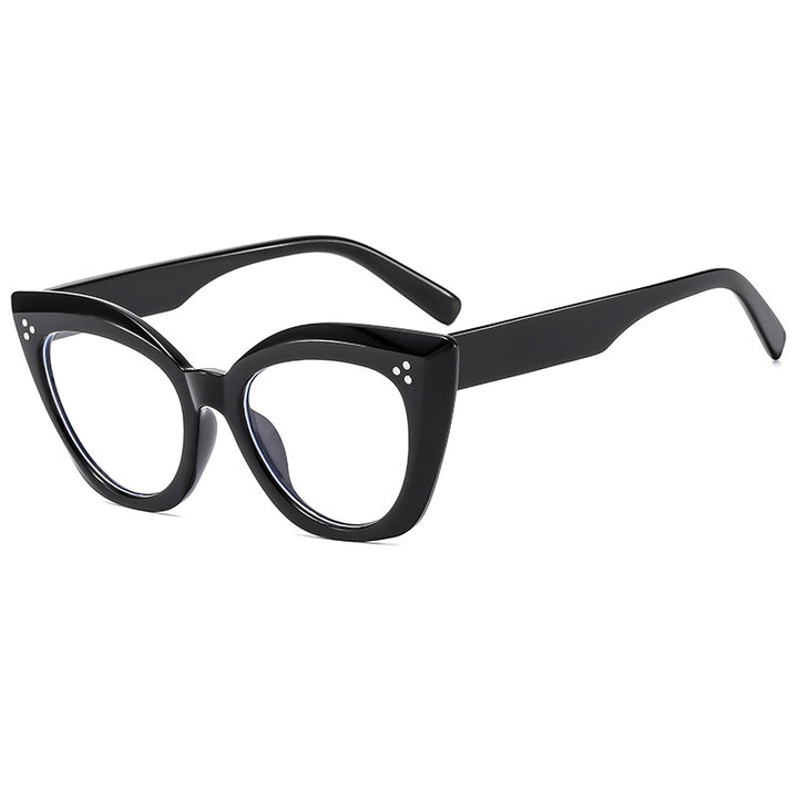 Women's Cat-Eye Sunglasses with Luxurious Accents Bowlift