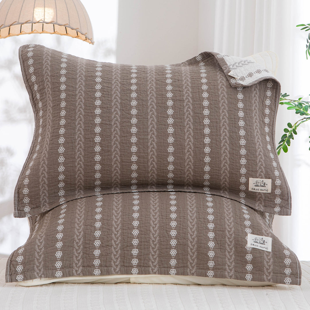 Women's pillowcase with modern checkered pattern Bowlift