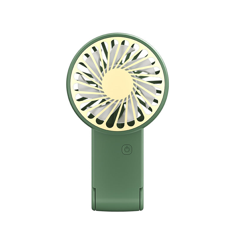 Compact Handheld Cooling Fan with Adjustable Airflow Bowlift