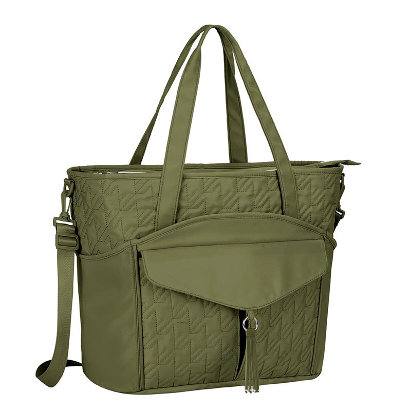 Practical handbag with multiple compartments Bowlift