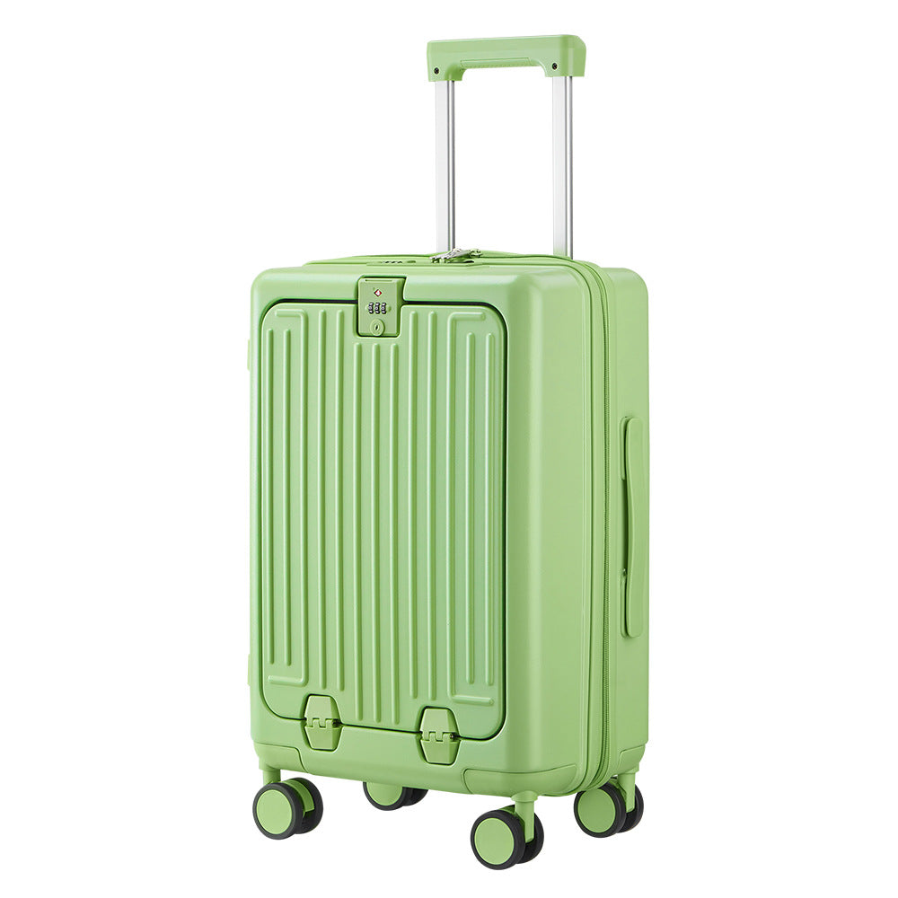 Compact Hard-Shell Rolling Suitcase