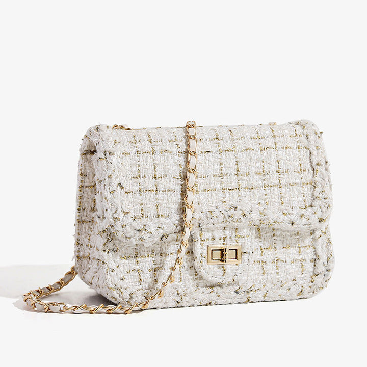 Elegant Textured Shoulder Bag Bowlift