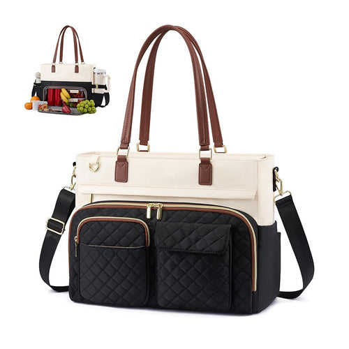 Multi-Functional Quilted Utility Tote Bowlift