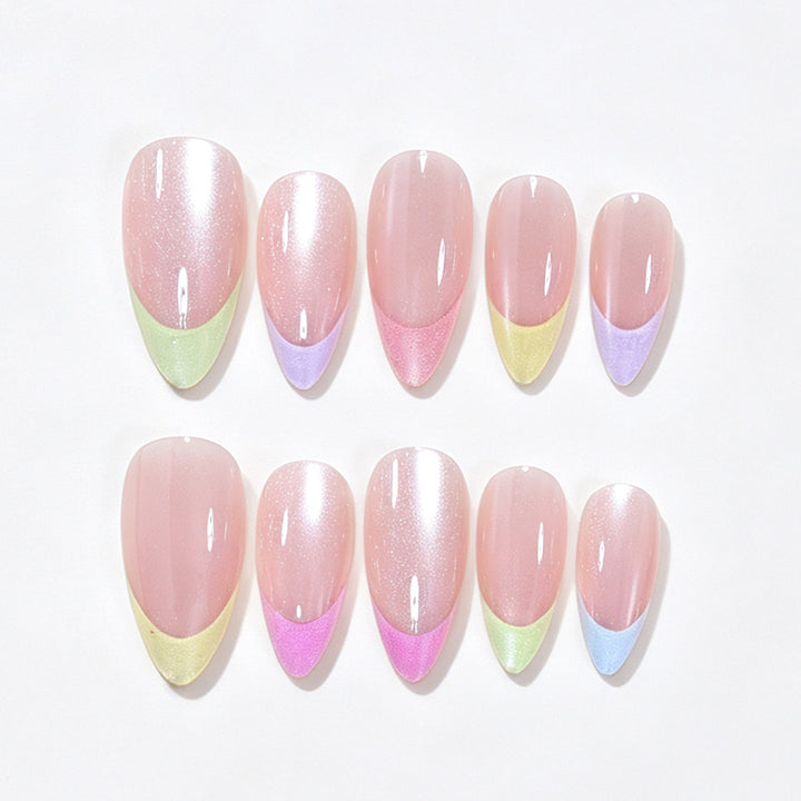 Gradient Nail Art Design Bowlift