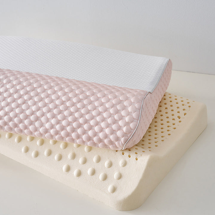 Ergonomic comfort sleep pillow with breathable technology Bowlift