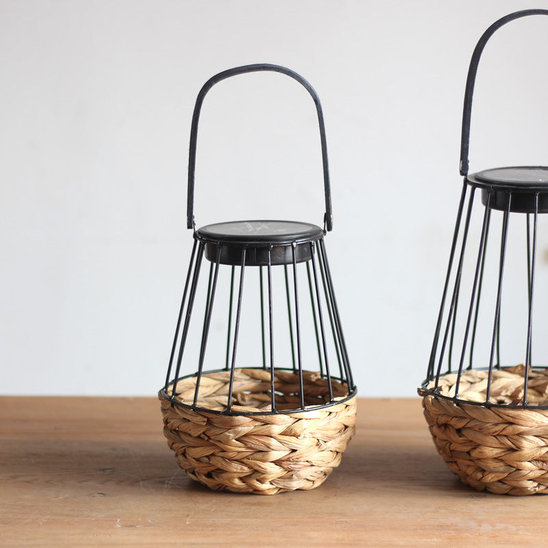 Decorative Basket Lamp Bowlift