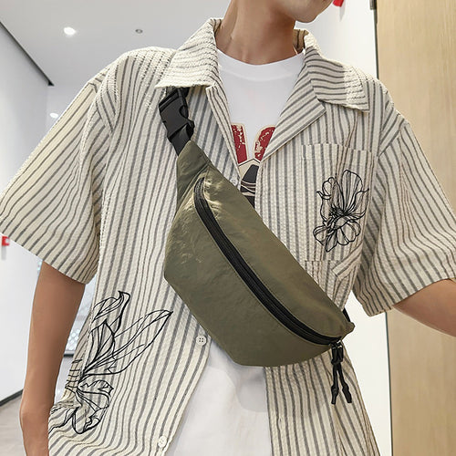 Functional waist bag with waterproof material Bowlift