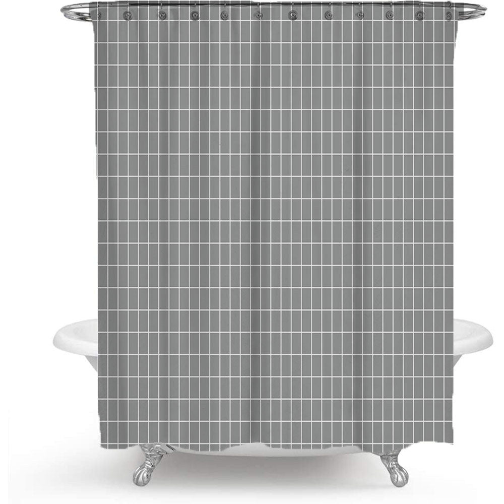Modern Geometric Shower Curtain Bowlift