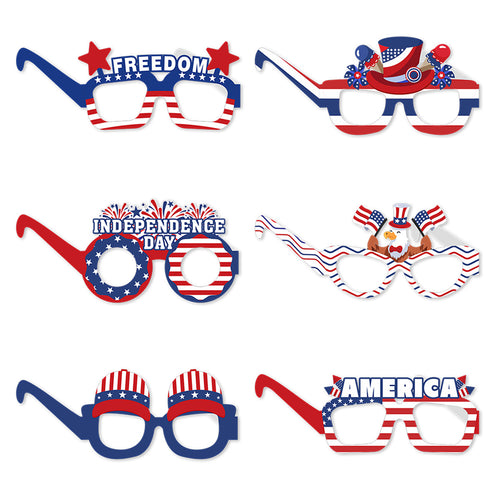 Women creative photo glasses for patriotic celebrations Bowlift