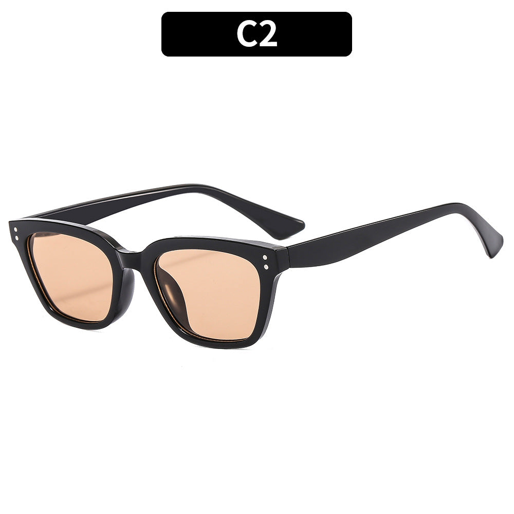 Modern Retro Square Sunglasses