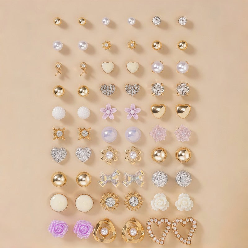 Sparkling Earrings Set Bowlift