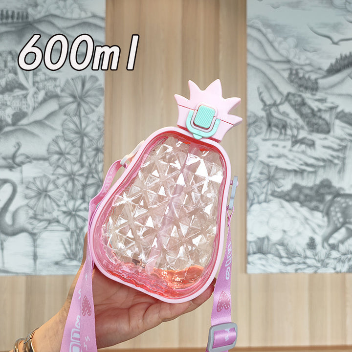 Ladies creative pineapple drinking box Bowlift