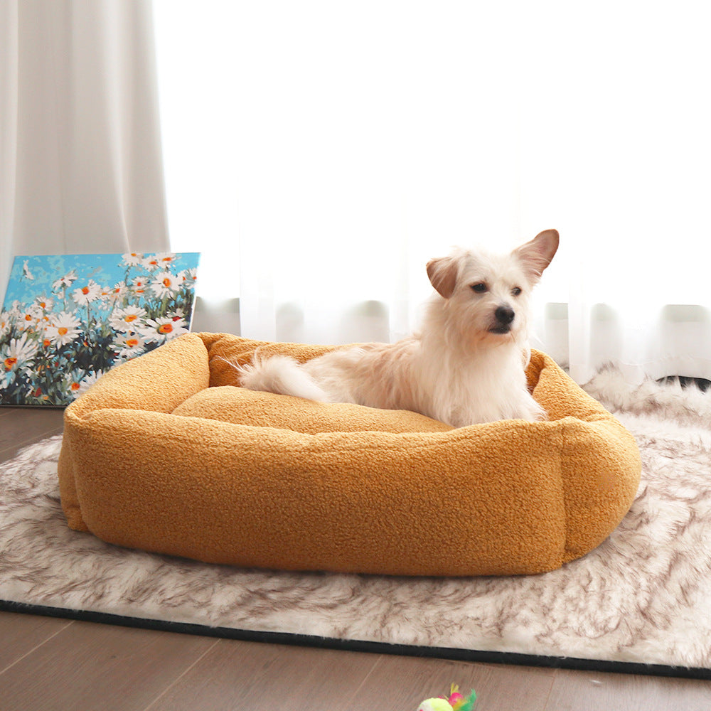 Cozy Bolstered dog Lounge