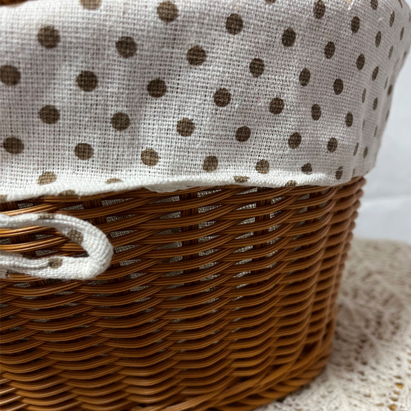 Storage Woven Basket Bowlift