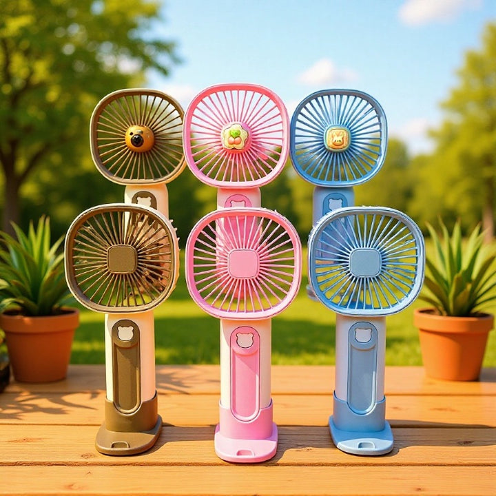 Ladies Portable Mini Fan Bowlift