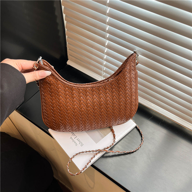 WoWoven Faux Leather Hobo Bag Bowlift