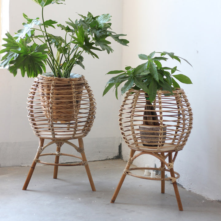 Handmade Rattan Stool Bowlift