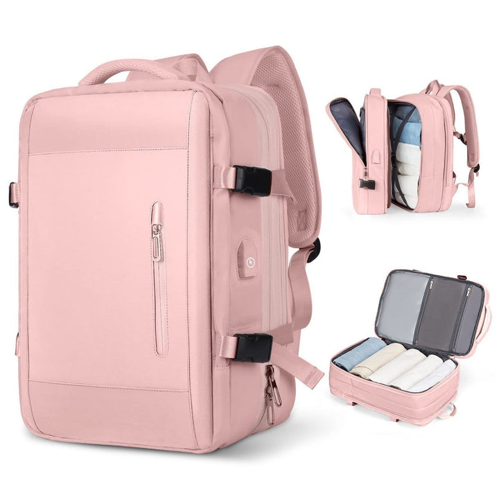 Multifunctional Laptop Backpack with USB Charging Port and Water-Repellent Material Bowlift