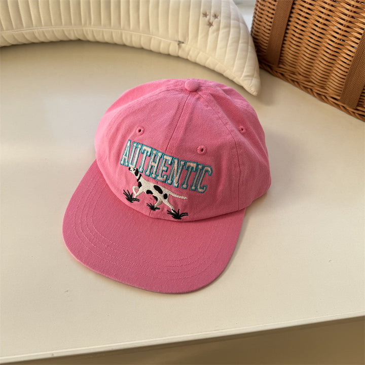 Women's Embroidered Cow Graphic Baseball Cap Bowlift
