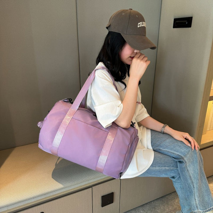 Multifunctional Sports Duffel Bag with Durable Material and Innovative Compartment Design Bowlift