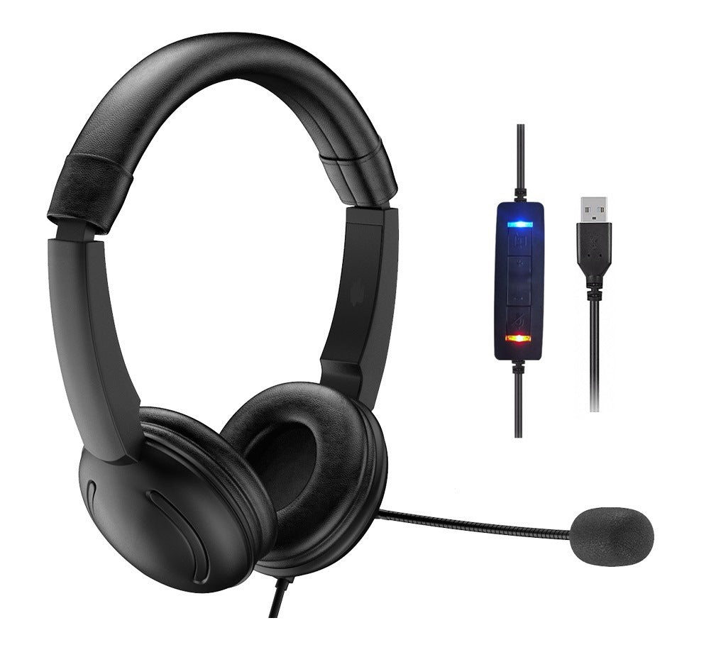 Professional USB Communication Headset Bowlift