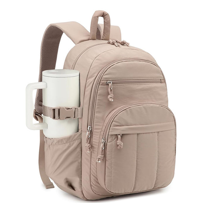 Versatile Travel Backpack with Insulated Drink Holder Bowlift