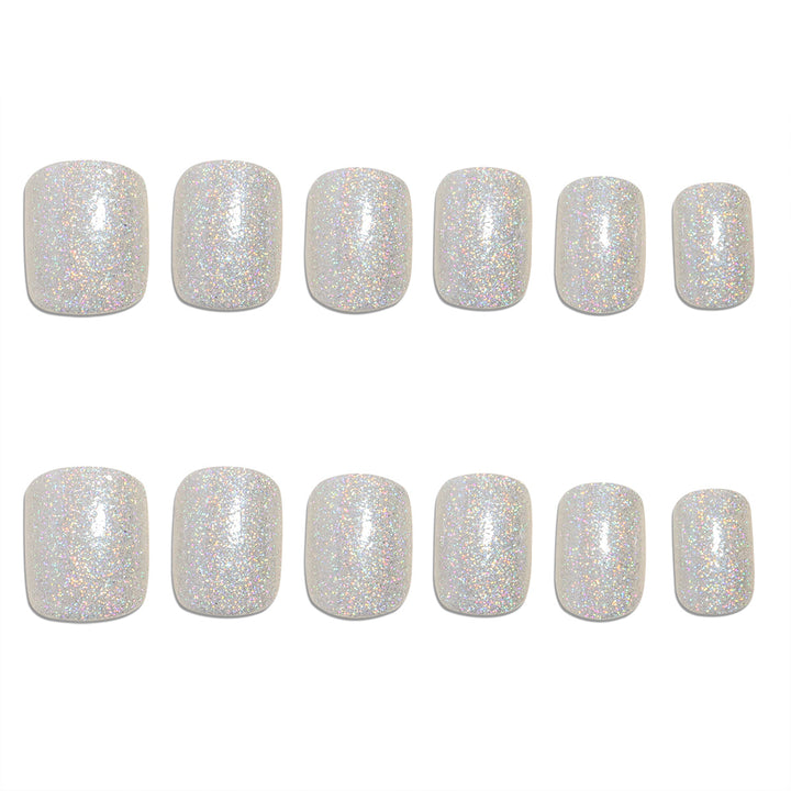 Glittering Press-On Nail Tips Bowlift