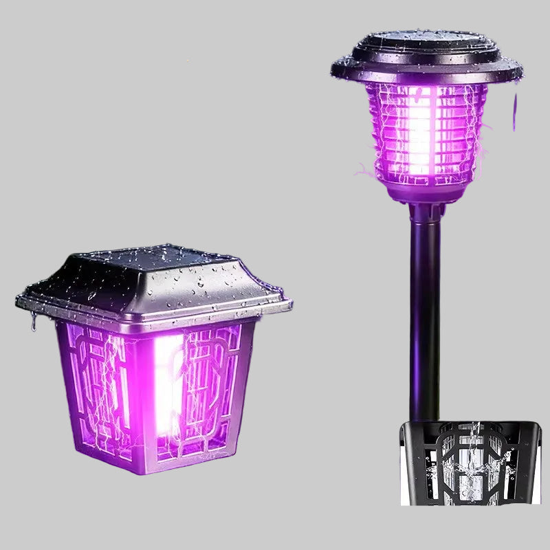 Solar-Powered Decorative Garden Light Bowlift