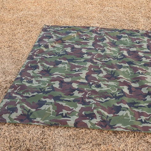 Women's multifunctional picnic blanket with camouflage pattern Bowlift