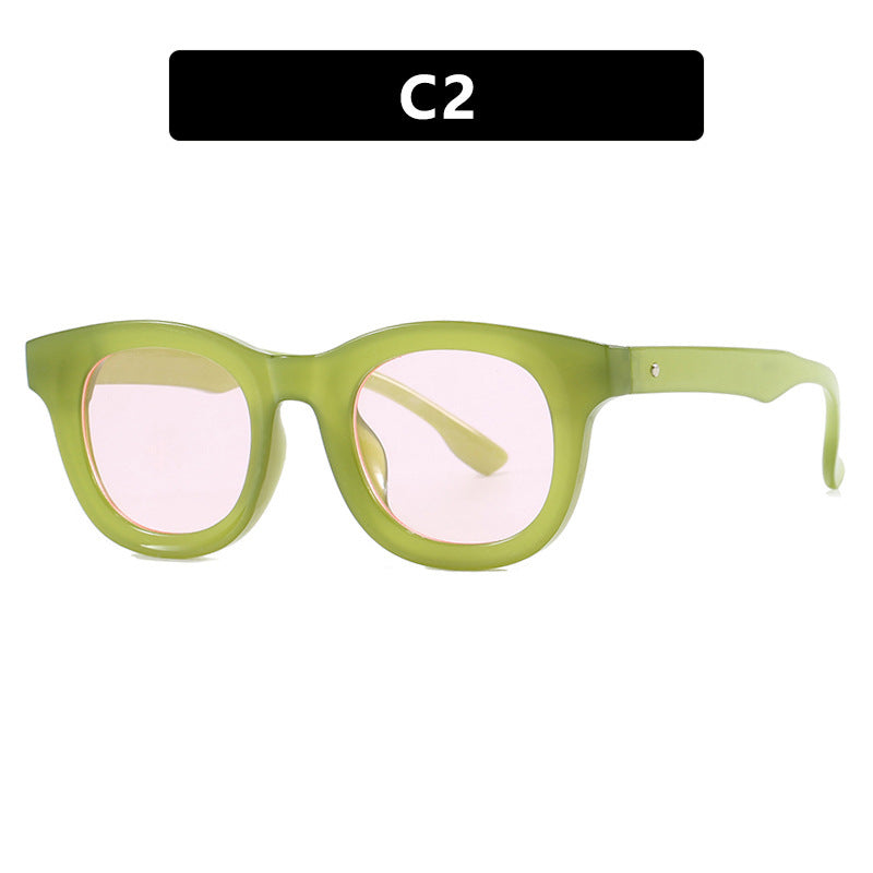 Women's trendy oversized sunglasses with distinctive design Bowlift