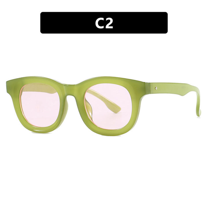 Women's trendy oversized sunglasses with distinctive design Bowlift