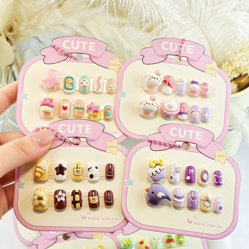 Creative Nail Art Set with Tropical Designs Bowlift