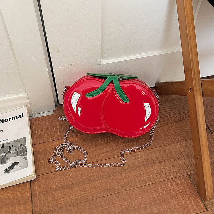 WoQuirky Statement Cherry Shaped Crossbody Bag Bowlift