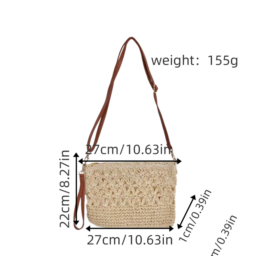 Handbag with delicate floral pattern Bowlift