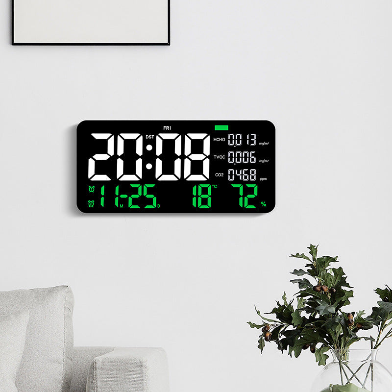 Digital multifunctional weather alarm clock Bowlift