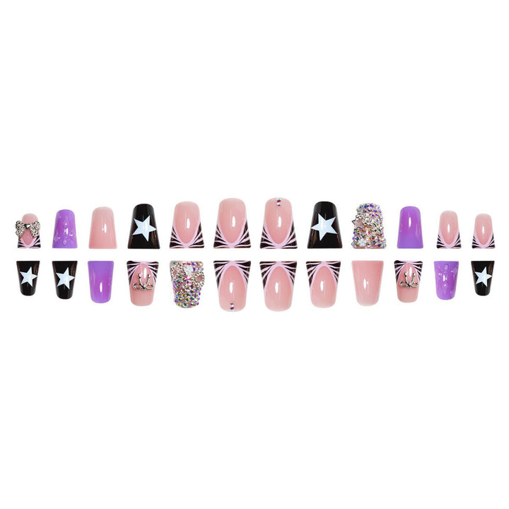 Decorative Press-On Nail Art Extensions Bowlift 1787913945