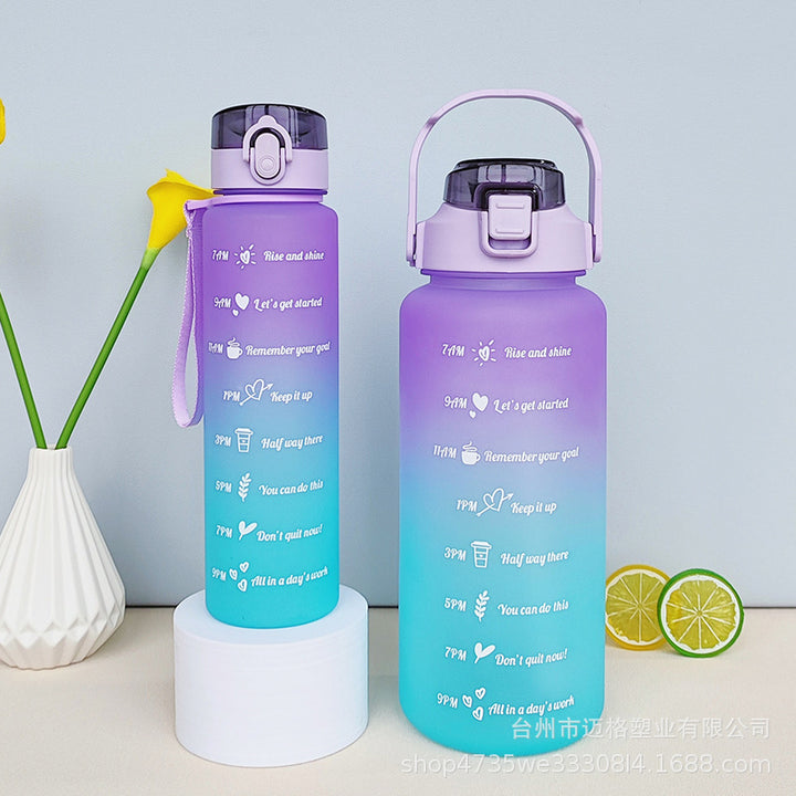 Women's Motivation Water Bottle Bowlift