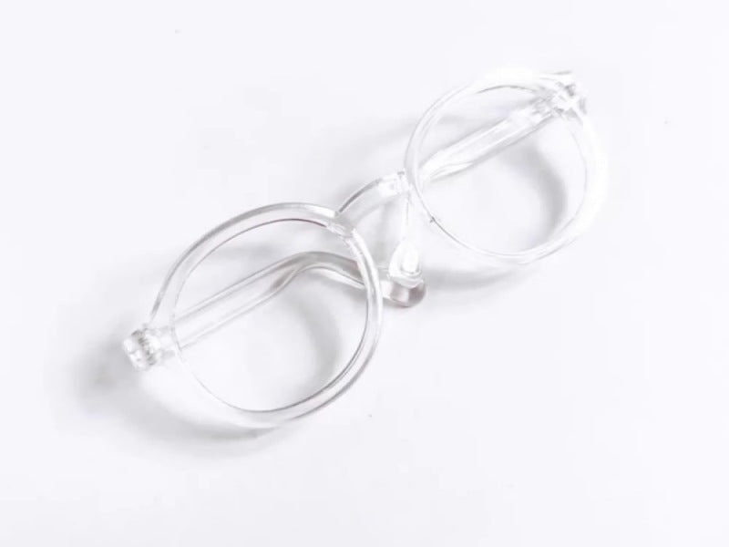 Vintage-Inspired Oval Frame Glasses Bowlift