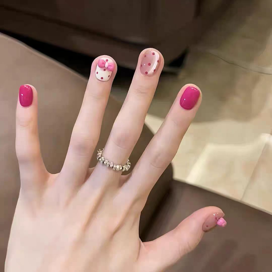 Colorful Nail Art Bowlift