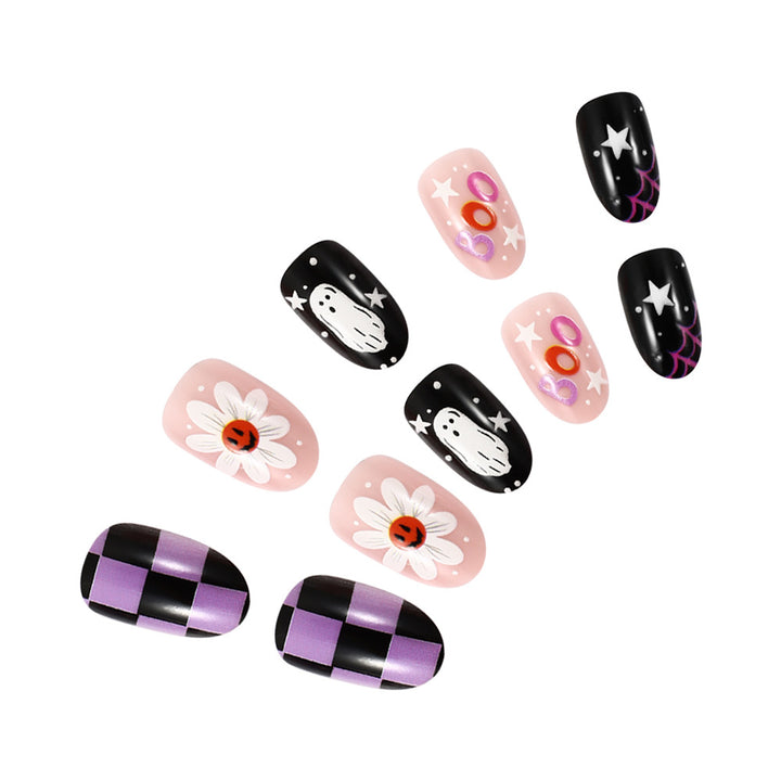 Artistic Halloween-Themed Press-On Nails Bowlift 1787543008