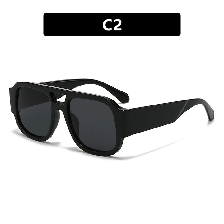 Ladies modern sunglasses in elegant rectangular design Bowlift