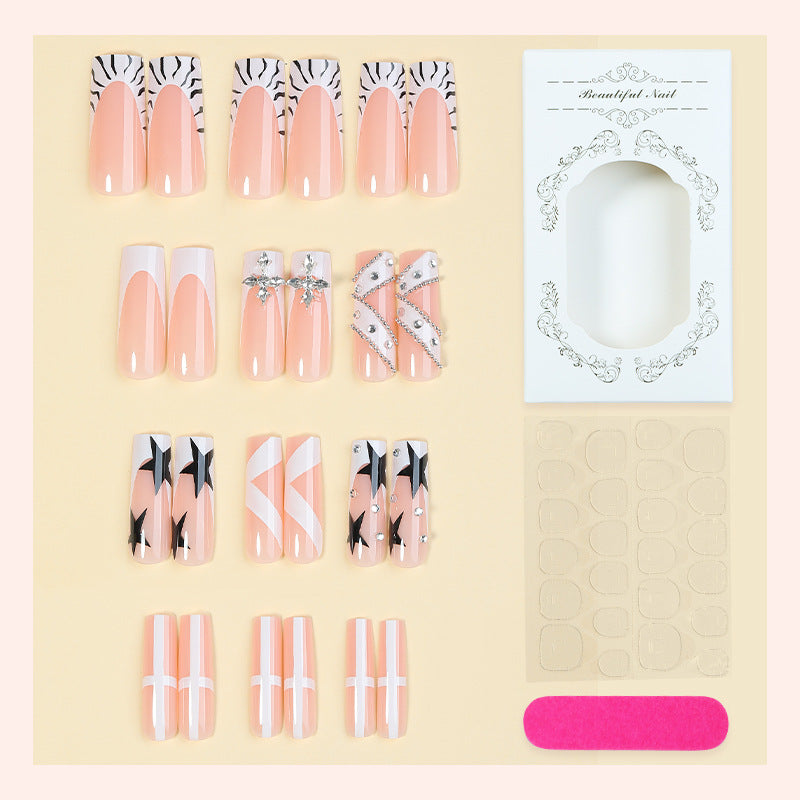 Elegant Press-On Nail Art Kit Bowlift