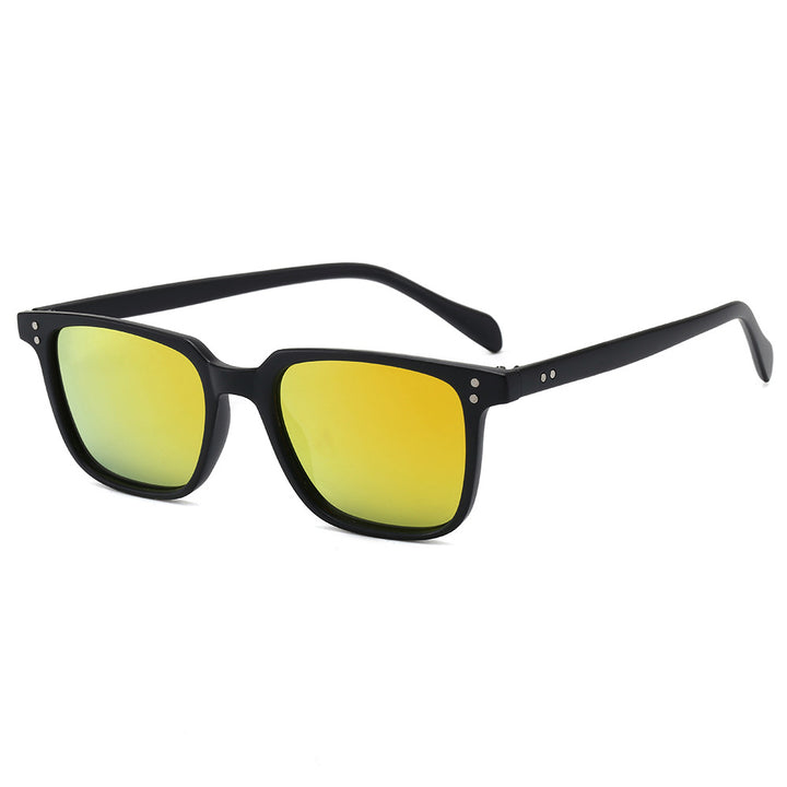 Ladies fashionable square sunglasses with unique lenses Bowlift
